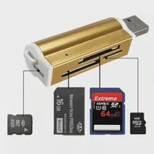 🛍 Мульти в 1 Micro SD кардридер USB 2,0 карта памяти Адаптер для Microsd SDHC TF M2 MMC MS PRO DUO кардридер