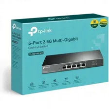 Коммутатор TP-LINK 5-портовый 2,5 Гбит/с TL-SG105-M2