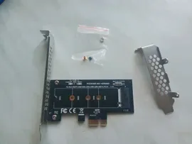 🛍 Переходник NVME SSD M2 PCIE 1x адаптер PCIE на M2 M.2 NVME SSD на PCI Express X1 переходник для карты M Key для 2230-2280 M2 SSD