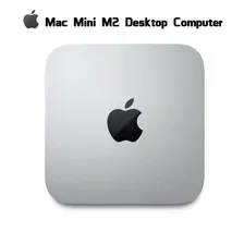 Apple Мини-ПК Mac mini M2(8+10)8+256 (Apple M2 (8C CPU, 10C GPU), RAM 8 ГБ, SSD 256 ГБ, Apple M2, macOS), серебристый