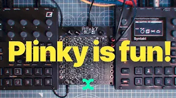 Plinky is fun! Especially with Digitakt 2 and Syntakt 🫶🏼
